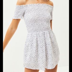 Pacsun floral romper dress